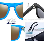 Okuma Polarized Sunglasses UV400 for Men and Women Outdoor Hunting, Fishing, Driving Bicycles, Sunglasses Optional Box