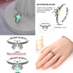 Original Design 925 Sterling Silver Shining Sun Star Moon Ring Fit Women Wedding Wedding   Engagement  Gift 2025 New