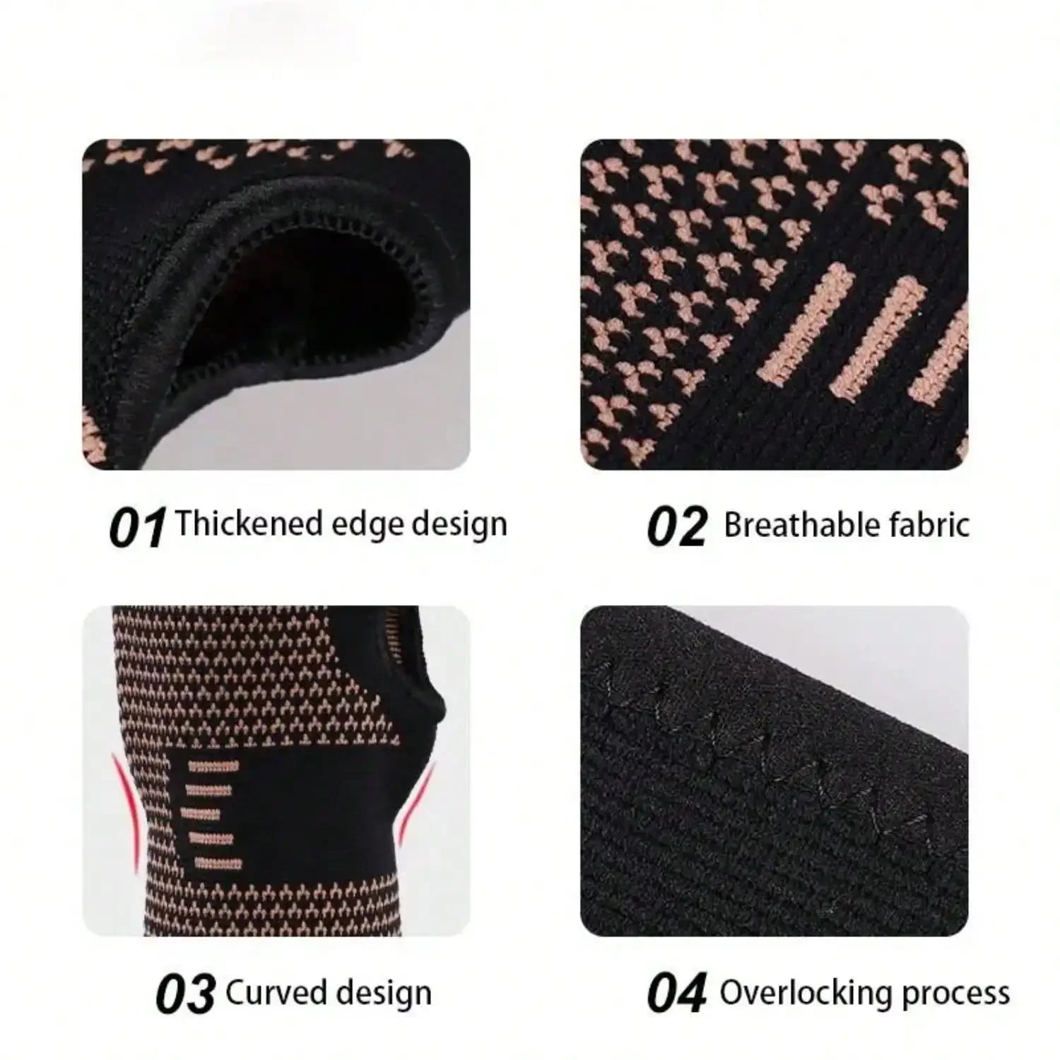 Sports Wrist Compression Sleeve, 2 Counts Breathable Wristband For Men & Women, Sports Accessories For Home Gym Workout, Wrist Wraps, Breathable Brace mbzr