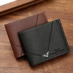 Slim Leather Wallet for Men RFID Blocking Bifold Front Pocket Wallet Minimalist Credit Card Holder Cash Money Clip mbzr