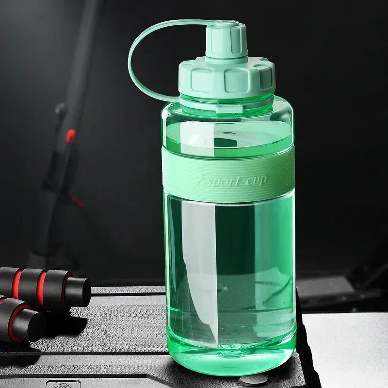2 Liter Big Water Bottle With Straw 2L/1.5L/1L Large Capacity School Gym Sports Drinking Bottles Fitness botella de agua 물병 mbzr