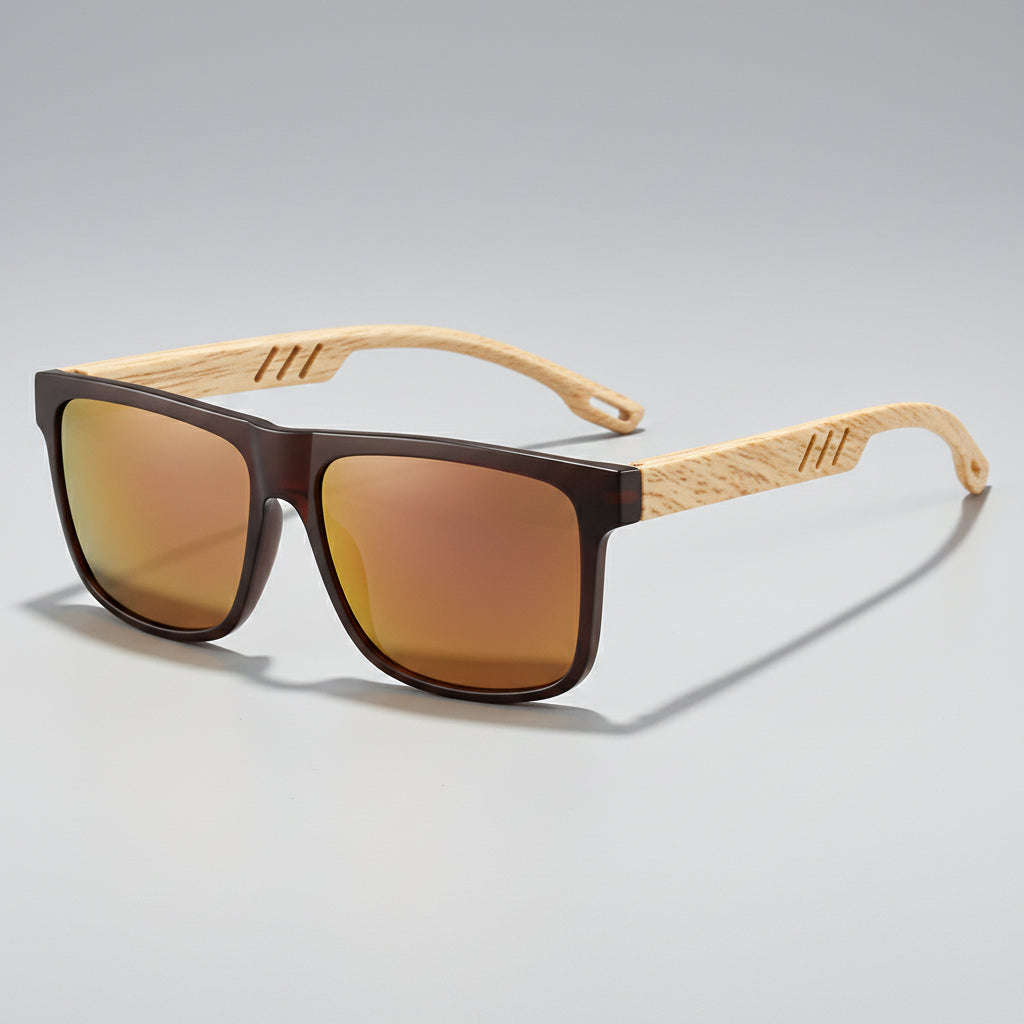 Fashion Vintage Square Frame Sunglasses Luxury Brand Designer UV400 Eyewear mbzr
