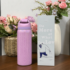 24Oz/32Oz Stainless Steel Water Bottle With Straw For Sports, Travel, And School Sports Water Bottle, Keeps Water Warm For Over mbzr