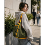1pcs Drawstring Shopping Tote Bag for Groceries Travel Storage Reusable Eco-Friendly Lightweight Collapsible Design Reusable mbzr