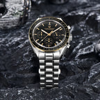 PAGANI DESIGN New Golden Watch Luxury Quartz Watches For Men Stainless steel Luminous AR Sapphire crystal Chronograph Man Gift Local Shipping