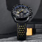 PAGANI DESIGN 2025 New Moon Dark Men's Watches Luxury Quartz Watch Men Skeleton Sport Chronograph AR Sapphire glass Wrist Watch