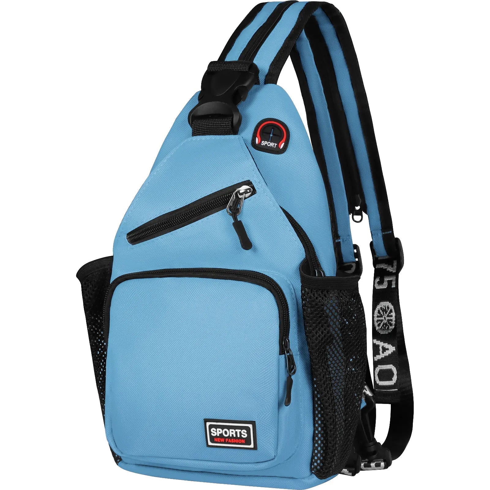 Large Capacity Chest Sloping Backpack Fashionable Sports Leisure Design Multifunctional mbzr