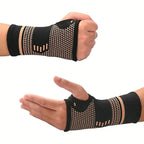 Sports Wrist Compression Sleeve, 2 Counts Breathable Wristband For Men & Women, Sports Accessories For Home Gym Workout, Wrist Wraps, Breathable Brace mbzr