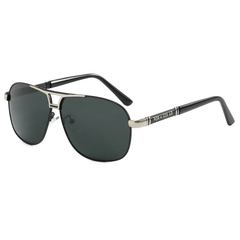 Premium cross-border fashion dual-purpose day and night UV protection glasses trendy new sunglasses 2025 sense men's sunglasses
