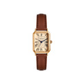 Fashion Retro Digital Dial Casual Watches Square Leather Strap Fashionable Clock Quartz Wristwatch for Women Gift mbzr