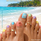 3Pcs Toe Rings for Women Non Tarnish 14K Gold Filled Adjustable Toe Ring Set Daisy CZ Plain Hug Triple Open Band Ring Summer Beach Foot Jewelry for Women