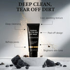 Natural Charcoal Blackhead Peel-Off Mask, Deep Cleansing, Oil Control, Suitable for Oily Skin, Unclogs Pores, Brightens Skin mbzr