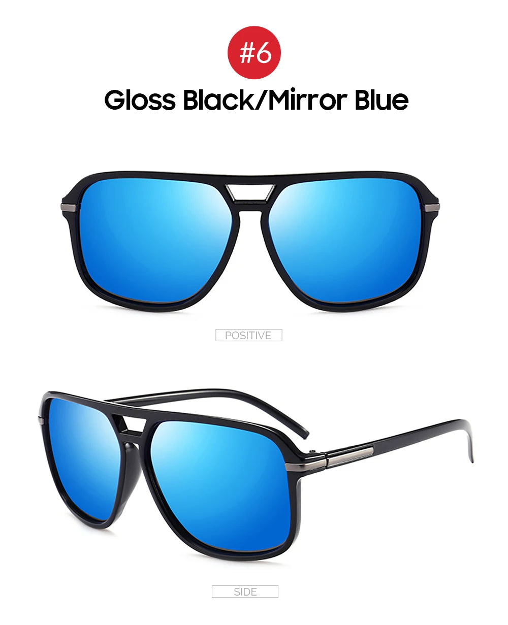 VIVIBEE Men Photochromic Night Vision Sunglasses Color Change Transition 2026 Yellow Big Sun Glasses Oversized Polarized Goggles mbzr