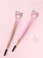 4 Pieces/Set Of Multi-Functional Eye Makeup Tools, Silicone Eyeliner Template, Mascara Mask Eyeshadow Applicator, Lipstick Applicator, Guide Wing Eyeliner Tool, Nose Cleaner, Blackhead Brush, Suitable For Beginners Silicone E mbzr