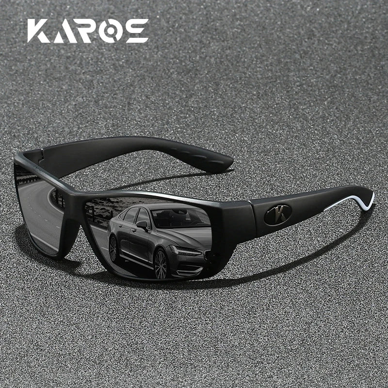 Sports Polarized Sunglasses with UV400 Protection for Cycling Running and Hiking Anti Glare and Durable Frame for Men and Women mbzr