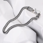 925 Sterling Silver Bracelet Chain Vintage for Men Women Luxury Wedding Jewelry Engagement Fashion Party Gifts mbzr
