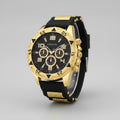 Elegant Men&women; Quartz Watch - Sleek Business Style with Silicone Strap, Suitable for Men & Women, Festival Gift mbzr