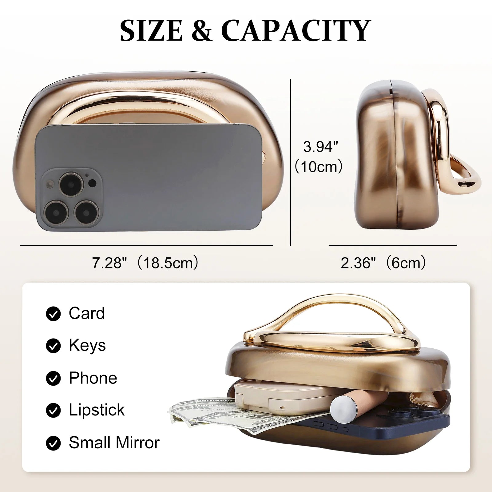 Acrylic Luxury Box Clutch Handbag For Women Evening Banquet Bags Wedding Party Chain Crossbody Shoulder Bag Ladies Dinner Purses