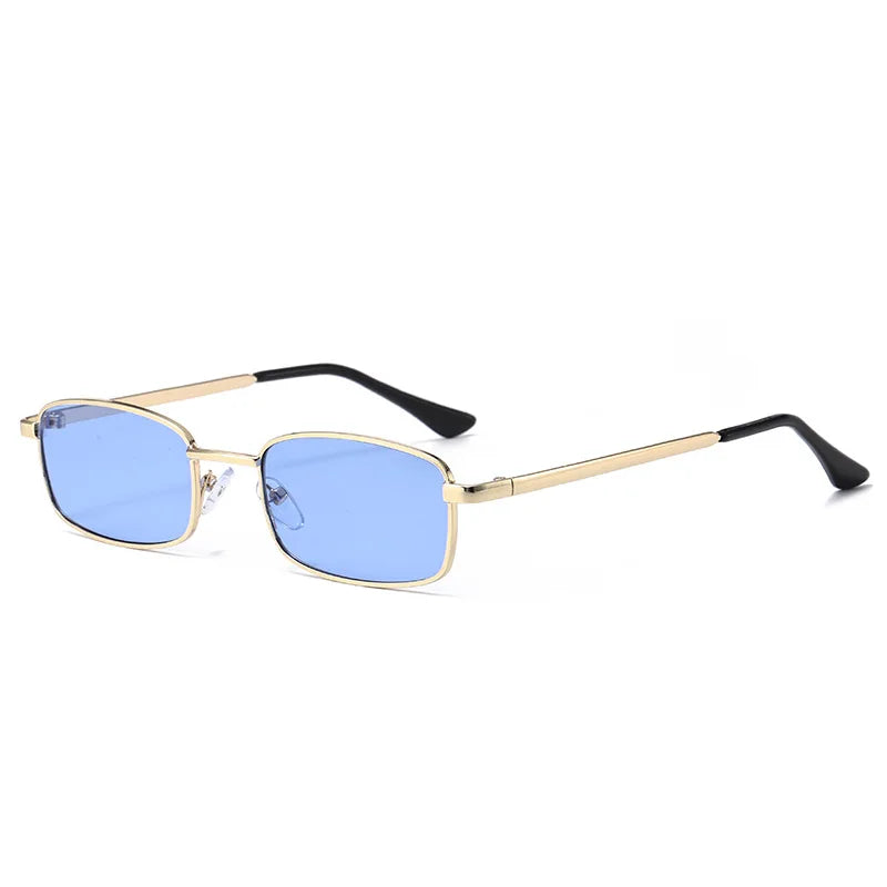 New Small Square Sunglasses - Stylish Metal-framed Sunglasses - Uv Protection1008