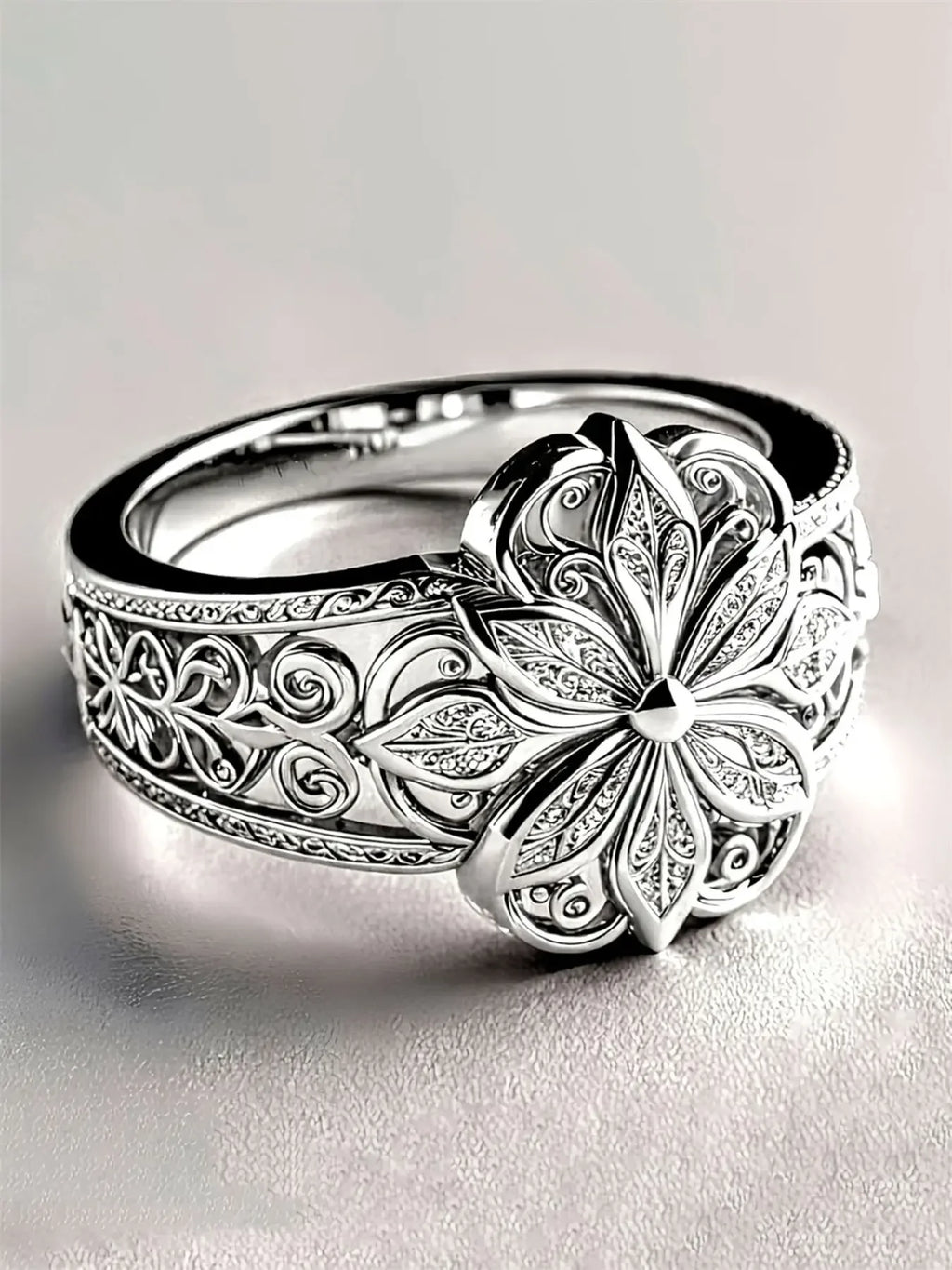 1 PC Romantic Ring For Women Promise Ring For Wedding Engagement Anniversary Party Jewelry Valentine's Day Gift