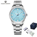 PAGANI DESIGN 2026 NEW Top Ice Blue Dial Men Quartz Watch Japan VH31 100M Waterproof Luxury Dress Watch For Men Reloj Hombre mbzr