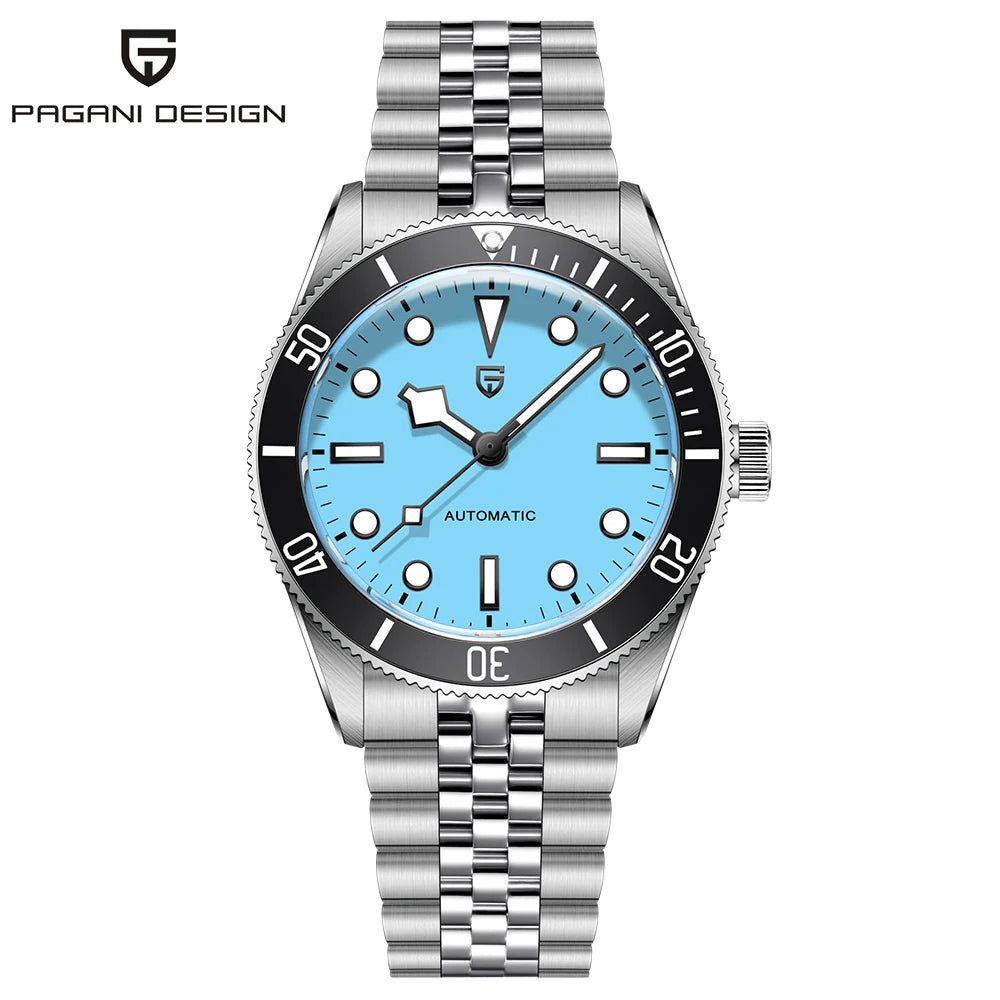2026 New PAGANI DESIGN Men's Watches Top Luxury NH35 Mechanical Automatic Watch For Men AR Sapphire Mirror Luminous Men Gift