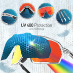 KAPVOE Sale Outdoor Cycling Glasses Sports Sunglasses for Men Women UV400 Protection MTB Bicycle Fishing Mountain Bike Glasses