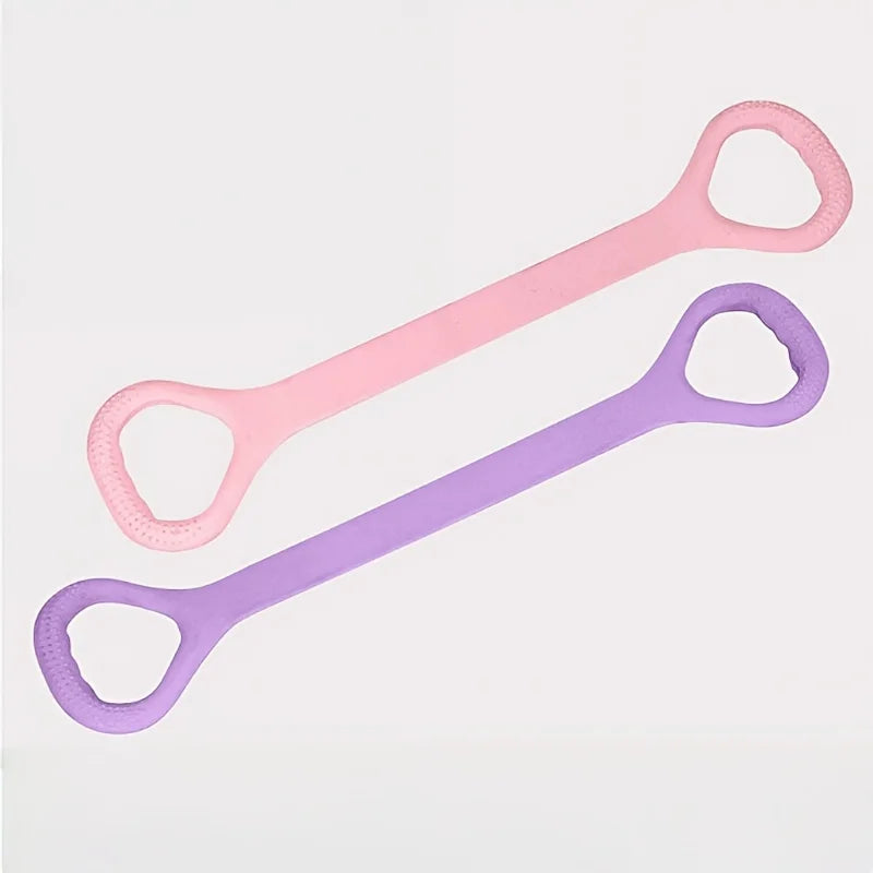 One Piece of 8-Shaped Proflex Yoga Resistance Band - High-Quality Elastic Fitness Stretching Rope Designed for Back Stretching, mbzr