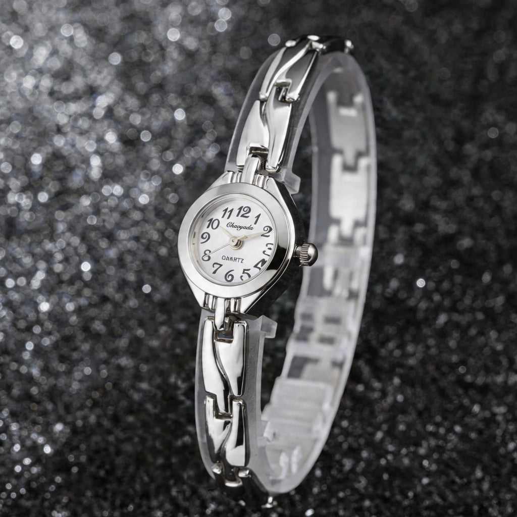 Luxury Gold Plated Ladies Watch Elegant Small Women Bracelet Watch Fashion Ladies Analog Quart Wristwatch Clock Gift Reloj