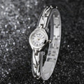 Luxury Gold Plated Ladies Watch Elegant Small Women Bracelet Watch Fashion Ladies Analog Quart Wristwatch Clock Gift Reloj