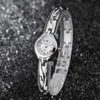Luxury Gold Plated Ladies Watch Elegant Small Women Bracelet Watch Fashion Ladies Analog Quart Wristwatch Clock Gift Reloj