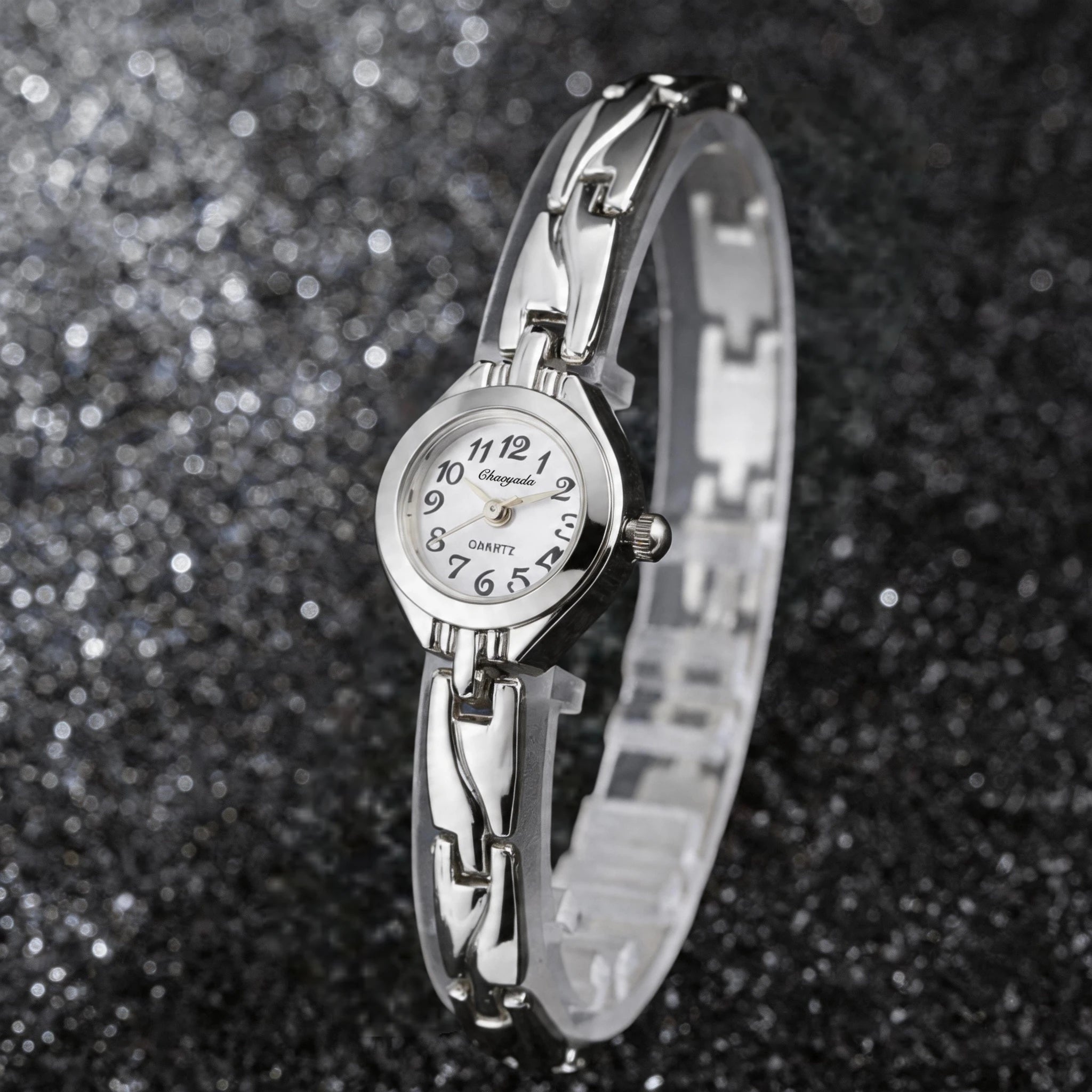 Luxury Gold Plated Ladies Watch Elegant Small Women Bracelet Watch Fashion Ladies Analog Quart Wristwatch Clock Gift Reloj