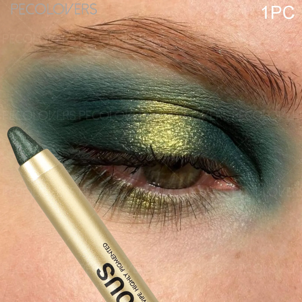 3D Eye Makeup Eyeshadow Stick, Matte and Shimmery Textures, Perfect for , Eye Brightener Stick Highlighter Eye Liner Pen mbzr
