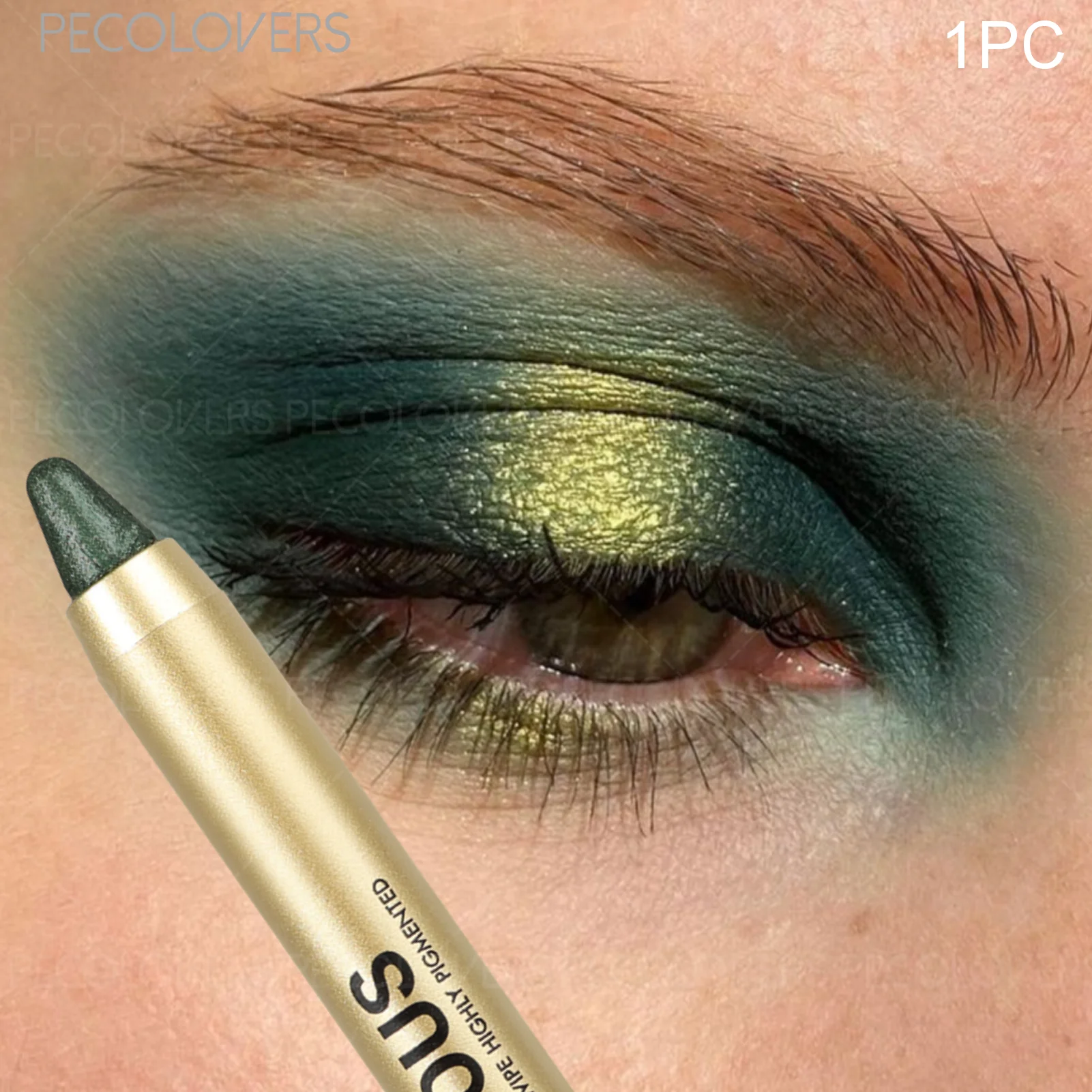 3D Eye Makeup Eyeshadow Stick, Matte and Shimmery Textures, Perfect for , Eye Brightener Stick Highlighter Eye Liner Pen mbzr