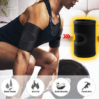 1 pair Arm Bands Sports Protectors Fitness & Body Building Arm Shaping Bands Arm Sauna Suffocating Sweat Sports Fitness Trainers mbzr
