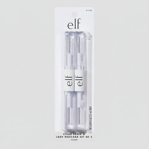 Clear Lash & Brow Mascara Gel, Dual-Sided Flexible Hold, Long-Lasting Clear Formula for Natural Brows & Defined Lashes mbzr