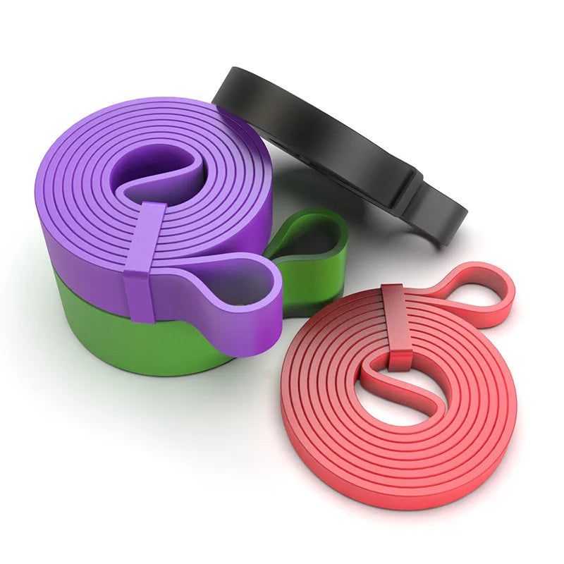 4pcs Pull Up Assistance Bands 4-Level Resistance Bands for Working Out Gym Exercise Bands for Full-Body Training Fitness mbzr
