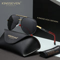 KINGSEVEN New Fashion Pilot Frame Sunglasses Unisex Classic Outdoor Sports Summer Glasses Polarized UV400 Driving Shades Eyewear