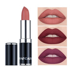 Matte Lipstic Long-Lasting, High-Pigment Velvet Finish, Smooth & Non-Drying Formula, Multiple Bold Shades for All Skin Tone mbzr