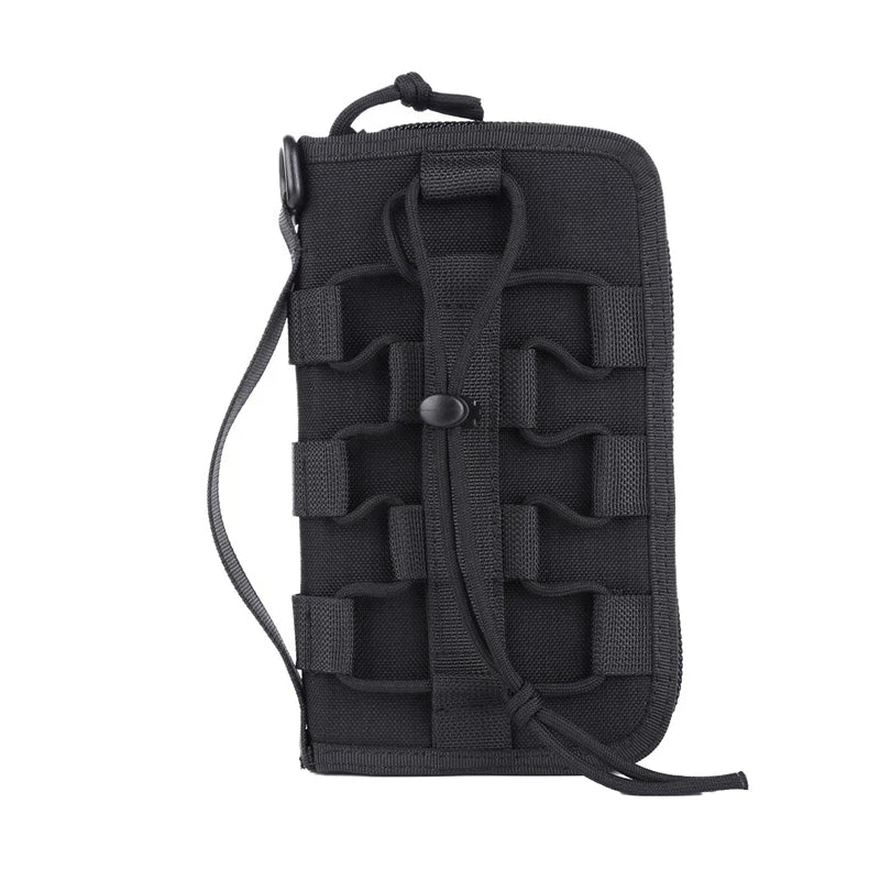 Outdoor Tactical Wallet ID Card Holder Handbags Military MOLLE Credit Cards Organizer mbzr