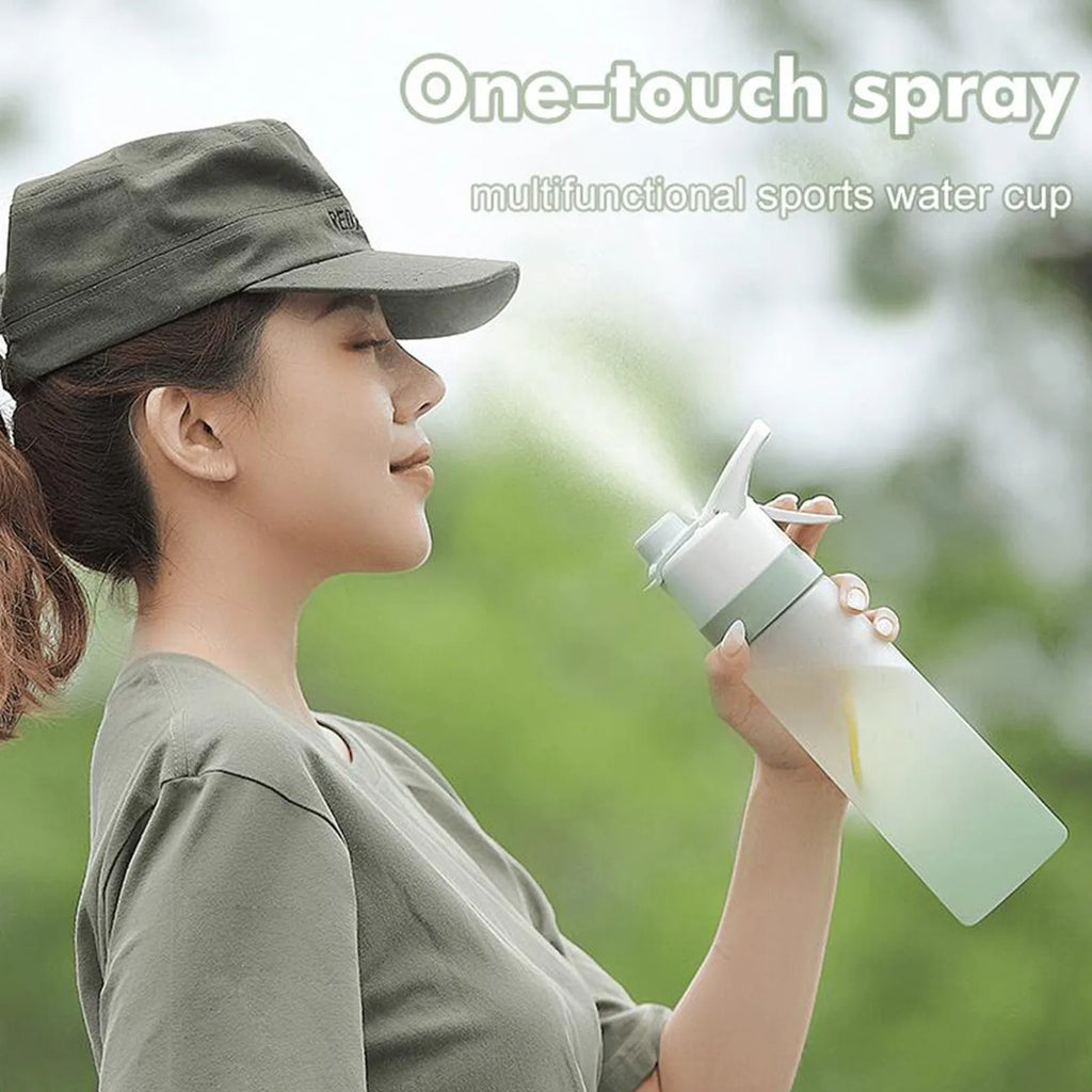 Gradual Fog Surface Water Cup High Color Spray Sports Water Cup Men'S And Women'S Water Spray Plastic Cup Gift Cups Water Bottle mbzr