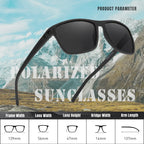 KINGSEVEN 3pcs Sunglasses For Men luxury Polarization High Quality TR90 UV400 Eyewear Eye Protection Glasses