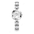 BINDA Women’s Square Crystal Quartz Watch Bracelet with Box & Strap Adjuster mbzr