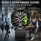 1pcs Men's Black Green Alloy Band Luxury Business Luminous Quartz Watch for Party Holiday Gift mbzr