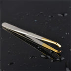 1/5PCS High Quality Make Up Tools Pince Epiler Eyebrow Tweezer Stainless Steel Slant Tip Eyes Tweezer Clip For Face Hair Removal mbzr