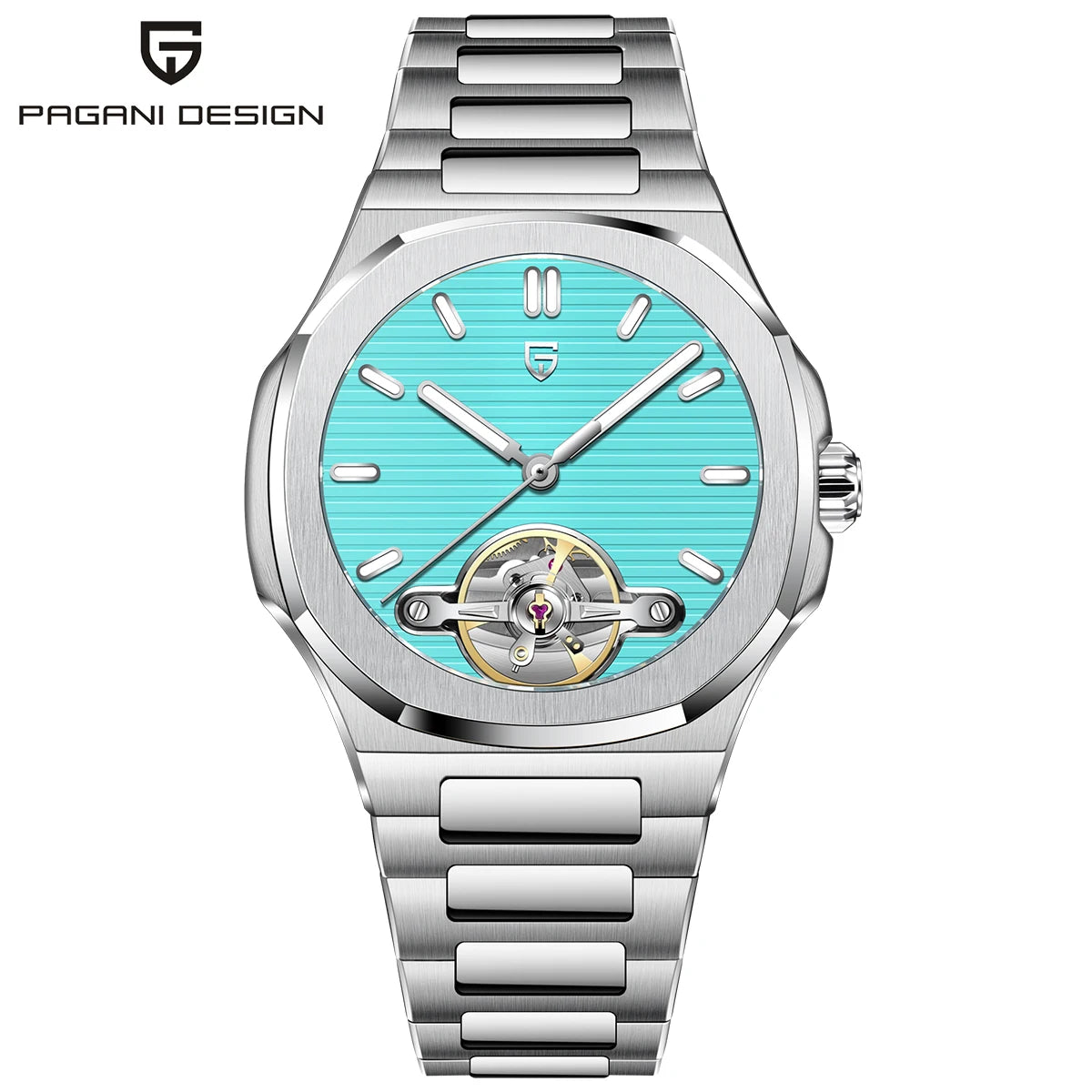 2026 New PAGANI DESIGN Skeleton Tourbillon Men's Watches Top Luxury Automatic Watch For Men Sporty Elegant Mechanical Wristwatch