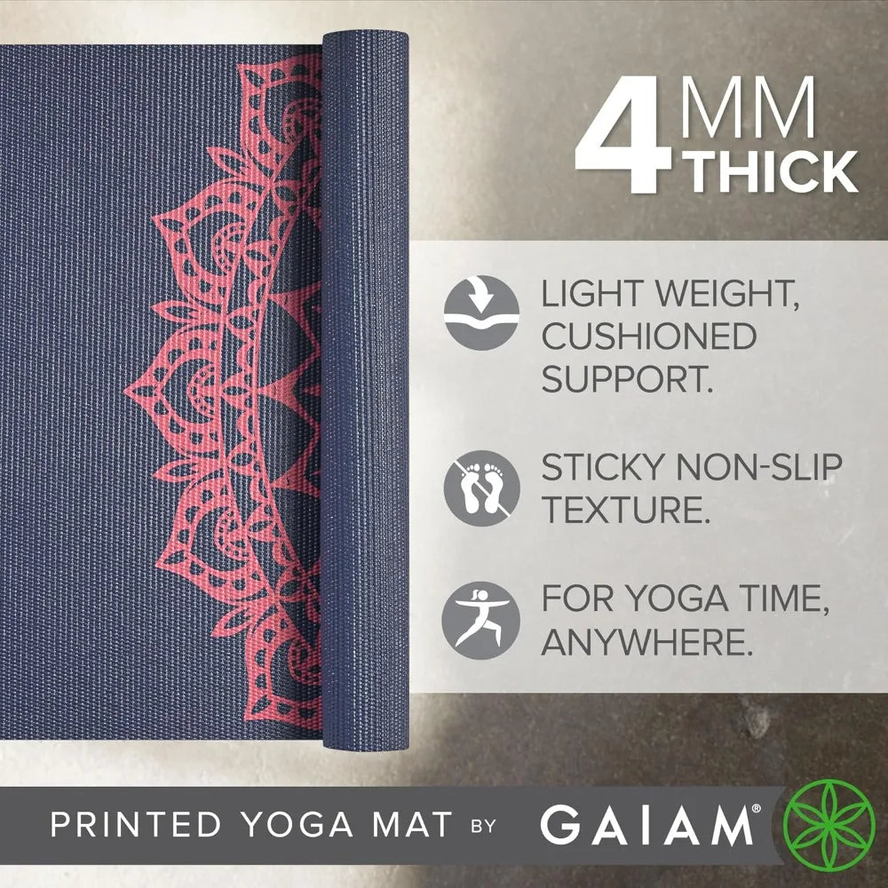 Non Slip Yoga Mat for All Types of Yoga, Pilates & Floor Exercises mbzr