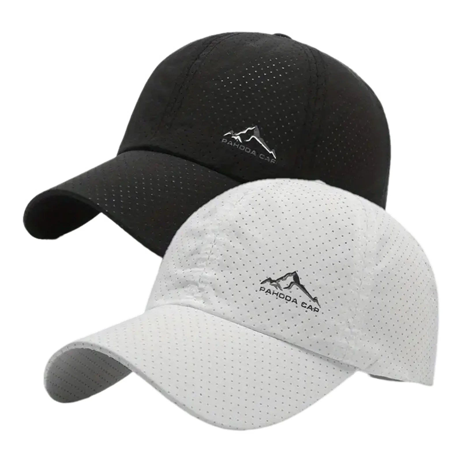 2PCS Baseball Caps Summer Quick-drying Breathable Outdoor Sports Shade Cap