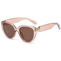 Cat Eye Photochromic Sunglasses For Women Black Frame UV400 Protection