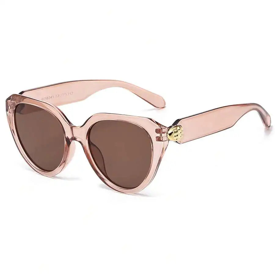 Cat Eye Photochromic Sunglasses For Women Black Frame UV400 Protection